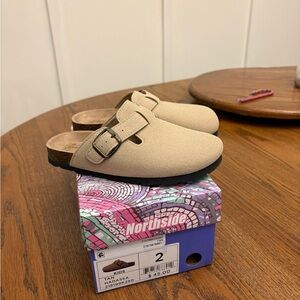 Kids Tan Slip-On Shoes